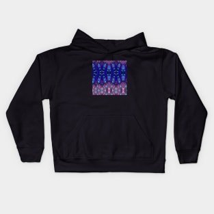 Marquis in Blue and Pink Kids Hoodie